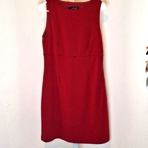 Willi Smith Apple Red Dress